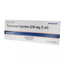 Фулвестрант ( Фульвестрант ) :: Fulvekast :: аналог Фазлодекс 250 мг/5 мл р-р для в/м введения 5 мл 1 шт фото